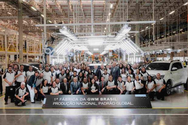 Fábrica, que já conta com Planta já conta com 600 trabalhadores, opera hoje com 18 fornecedores brasileiros, que participam da produção dos modelos que já começaram a ser fabricados: Haval H6, Haval H9 e Poer P30. (Foto: divulgação)