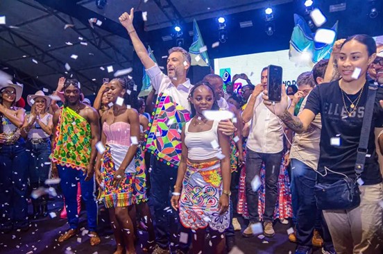 O Governador Clécio Luís comemorou os bons resultados de cada etapa do evento. (Agência de Notícias do Amapá)