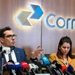 Informações foram prestadas em coletiva de imprensa realizada na sede da estatal. Dentre as principais ações: recuperação da liquidez da empresa, de modo a retomar sua competitividade e a garantir estabilidade na relação dos Correios com seus funcionários, clientes e fornecedores. Divulgação/Correios