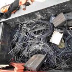 Força-tarefa para remover os cabos irregulares de telecomunicações acontece de maneira simultânea em praticamente todas as regiões do estado. (Distribuição)