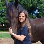 Gabriela do Vale Pombo, coordenadora da linha de equinos da Premix e integrante da comissão organizadora do Congresso. (Divulgação)