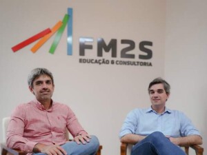 Startup disponibiliza capacitações com certificado incluso; inscrições vão até 31/12. Virgilio e Murilo Marques dos Santos, fundadores da FM2S Educação e Consultoria. (Foto: Isaque Martins)