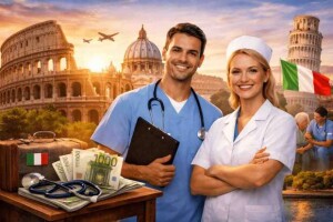 Escassez estrutural, envelhecimento populacional e reforma do sistema sanitário ampliam oportunidades para técnicos de enfermagem e Operadores Sociossanitários (OSS), com benefícios concretos para profissionais brasileiros. (Divulgação)