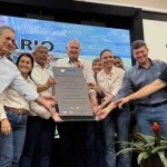Na presença do governador a Abapa inaugurou o novo posto policial do distrito do Rosário, da parceria entre o setor produtivo e o poder público, Associação de Agricultores e Irrigantes da Bahia (Aiba), Polícia Militar da Bahia, Prefeitura de Correntina e o Programa para o Desenvolvimento da Agropecuária (Prodeagro). (Foto: divulgação Abapa)