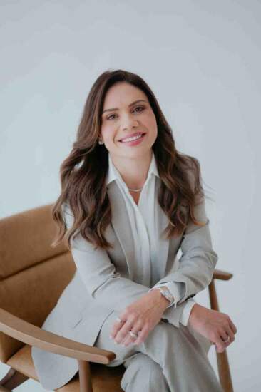 Alessandra Zanotto Costa, atual presidente da Abapa: “essa conexão é o coração do modelo”. (Divulgação Abapa)