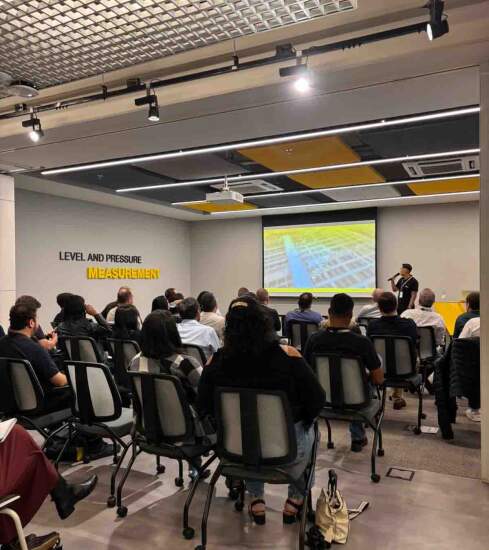 Evento em colaboração, realizado em São Paulo, apresentou a cerca de 40 profissionais soluções tecnológicas para medição, controle e gestão de redes de água e esgoto, em um momento em que o novo marco legal do saneamento acelera a modernização e a adoção de inovação no setor brasileiro. (Divulgação – Veja)