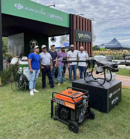 Distribuidora oficial da DJI Agriculture nos estados de Rondônia, Roraima, Acre e Amazonas destaca inovações, suporte técnico e capacitação para produtores durante a maior feira agropecuária da região Norte. (Divulgação/Gohobby)
