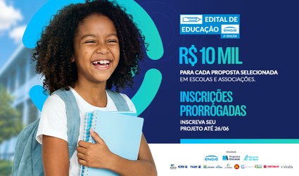 Serão contempladas pelo menos 50 iniciativas, com incentivo de R$ 10 mil para cada projeto. As inscrições terminam dia 26 de junho. (Divulgação)