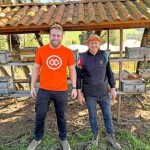 “Desejo que mais produtores despertem para esse segmento, pois o impacto nas propriedades é fantástico", aconselha o produtor rural Sandro André Marcon, de Ronda Alta (RS), que investiu em colmeias de abelhas sem ferrão. (Divulgação)