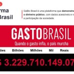 Painel da CACB e ACSP reúne gastos da União, estados, DF e municípios com base em dados do Tesouro Nacional e ganhará novas funcionalidades em agosto. (Gasto Brasil/Reprodução)