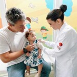 O infectologista Claudilson Bastos informa que queda na cobertura vacinal favorece o aumento de ocorrências da doença, considerada uma das mais contagiosas e imunopreveníveis. (Foto: Marcos Welber/Acervo Sabin)
