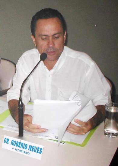 Vereador Dr. Robério Alves Neves. João Martins