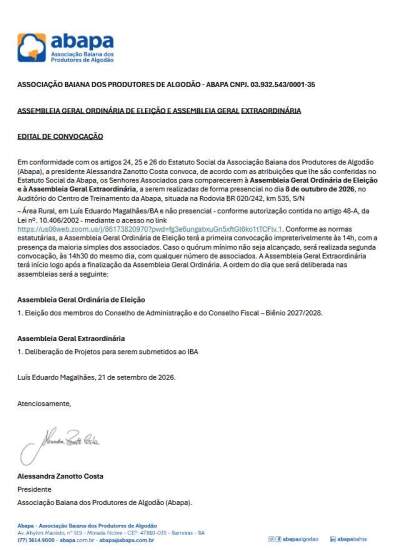 Screenshot 2026-09-21 at 21-14-37 ASSOCIAÇÃO BAIANA DOS PRODUTORES DE ALGODÃO - ABAPA .pdf OKOK cópia