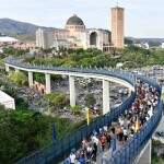Data marca o primeiro mês de outubro do Caminho da Fé como rota turística nacional reconhecida por lei. Feriado deve movimentar R$ 3,5 bilhões no estado; (Reprodução Santuário de Aparecida / Foto Thiano Leon)